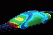 Aerodynamics in Car Design Photograph by Hank Moragn
