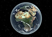 Africa With Sea Level Rise Photograph by Science Photo Library