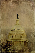 Aged Capitol Dome Photograph by Terry Rowe
