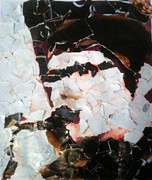 Alexander with Sax Mixed Media by Ana Tirolese