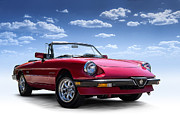 Alfa Spider Digital Art by Douglas Pittman