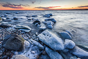 Alien Ice Photograph by Bryan Bzdula