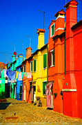 Aligned Chimneys Photograph by Donna Corless