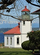 Alki Lighthouse Photograph by E Faithe Lester
