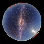 All-sky Milky Way View Photograph by Science Photo Library