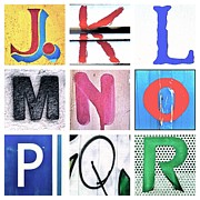 Alphabet Series 2 Photograph by Julie Gebhardt