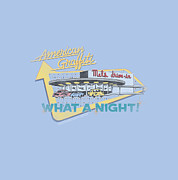 American Grafitti - Mel's Drive In Digital Art by Brand A