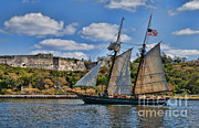 Amistad Ship Replica Photograph by Bill Bachmann