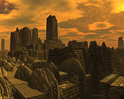 Among the Stone Digital Art by Judi Suni Hall Among the Stone Digital Art by Judi Suni Hall