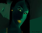 Amour Partage    Love Shared   6 Painting by Diane Strain