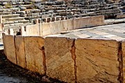 Ampitheater Ruins Athens Greece Painting by Diane Strain