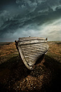 An old wreck on the field. Dramatic sky in the background Photograph by Jaroslaw Blaminsky An old wreck on the field. Dramatic sky in the background Photograph by Jaroslaw Blaminsky