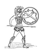 Ancient Greek Warrior Photograph by Science Photo Library