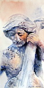 And the Music Gave Him Life Painting by Amanda Amend