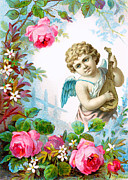 Angel and Roses Photograph by Munir Alawi