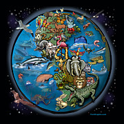 Animal Planet Digital Art by Kevin Middleton Animal Planet Digital Art by Kevin Middleton