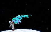 Animated Space Man Photograph by Gianfranco Weiss Animated Space Man Photograph by Gianfranco Weiss