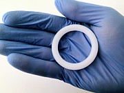 Anti-hiv Vaginal Ring Photograph by Science Photo Library