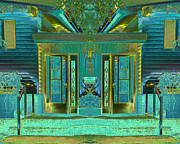 Aqua House 2 Digital Art by Don and Judi Hall