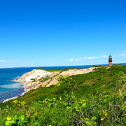 Aquinnah Light House Photograph by Sue Morris