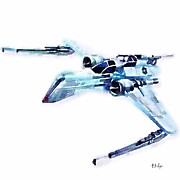ARC-170 starfighter Painting by HELGE Art Gallery