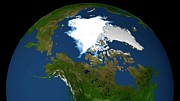 Arctic Ice Minimum Extent Photograph by Science Photo Library