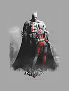 Arkham City - Harley And Bats Digital Art by Brand A