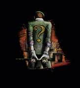 Arkham City - Riddler Convicted Digital Art by Brand A