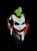 Arkham City - Spraypaint Smile Digital Art by Brand A