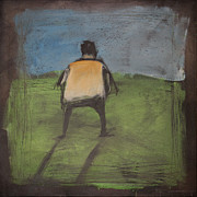 art critic relieves himself on Rothko's field Painting by Tim Nyberg
