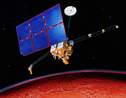 Artist's Impression Of Mars Observer Photograph by Science Photo Library