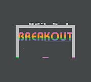 Atari - Breakout 2600 Digital Art by Brand A