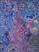 Ayari Warmi Painting by Pablo Amaringo
