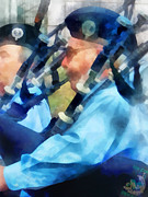 Bagpiper Closeup Photograph by Susan Savad Bagpiper Closeup Photograph by Susan Savad