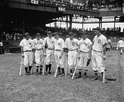 Baseball All Star Sluggers Photograph by Underwood Archives