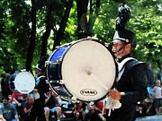 Bass Drums on Parade Photograph by Susan Savad Bass Drums on Parade Photograph by Susan Savad