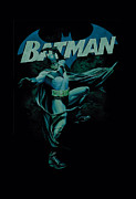 Batman - Blue Bat Digital Art by Brand A