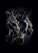 Batman - Gargoyles Digital Art by Brand A