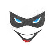 Batman - Harley Face Digital Art by Brand A