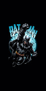 Batman - Moon Knight Digital Art by Brand A