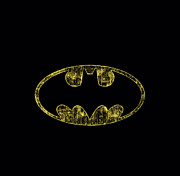 Batman - Tattered Logo Digital Art by Brand A