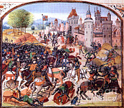 Battle Of Nevilles Cross 1346 Photograph by Photo Researchers