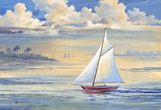 Bay of Palms Painting by Paul Brent