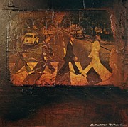Beatles Revisited Mixed Media by Roland Byrne