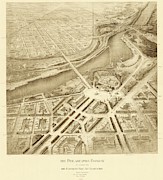 Benjamin Franklin Parkway Plans Photograph by Science Photo Library
