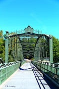 Berlin Iron Bridge at Highgate Falls Photograph by R B Harper
