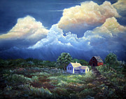 Big One Coming Painting by June Hunt