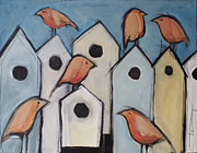 Bird Condo Association Painting by Tim Nyberg