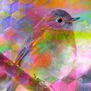Bliss... #birdart #ipadart Photograph by Robin Mead