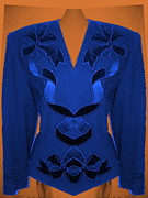 Blue Blouse Digital Art by Mary Russell